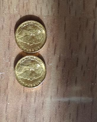 Monetine Imperio Mexicano 1865 Oro