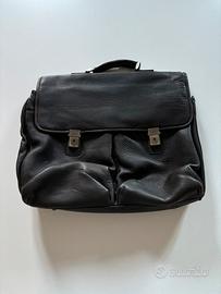 Borsa da lavoro Giorgio Armani in pelle
