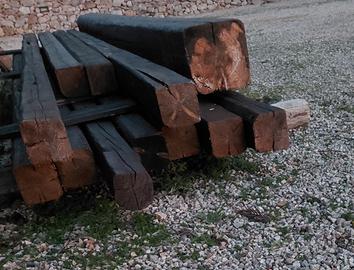 in legno massello e già con impregnante