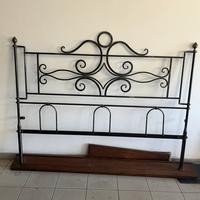 Testata letto in ferro battuto