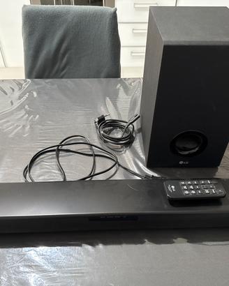 LG Soundbar & Subwoofer