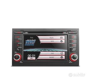 NAVIGATORE RADIO 7" PER AUDI A4 B6 B7 00-07 USB G