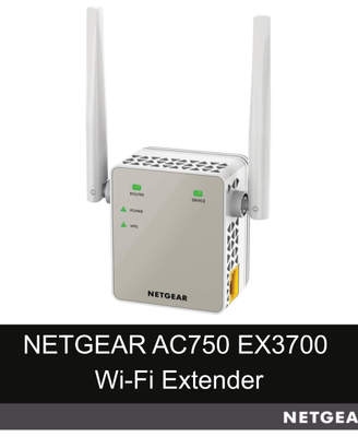 Netgear Wi-Fi Range Extender + Access Point AC750