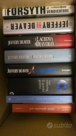 Lotto 46 libri thriller/gialli rilegati