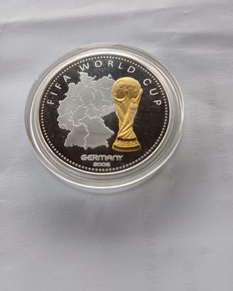 Moneta commemorativa mondiali 2006 calcio in Germa