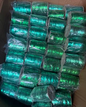 Lotto cucito sartoria fili macchina perline lana