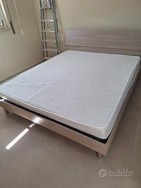 Letto Matrimoniale Completo con Materasso Baldifle