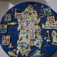 Piatto da parete della Sardegna