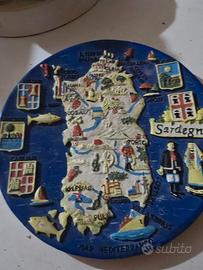 Piatto da parete della Sardegna