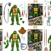 NECA TMNT Mirage Comics Tartarughe Ninja set 4 pz.
