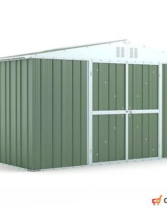 Box lamiera deposito Acciaio 403x269cm verde