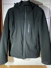 Giacca softshell nera Red Jack con cappuccio