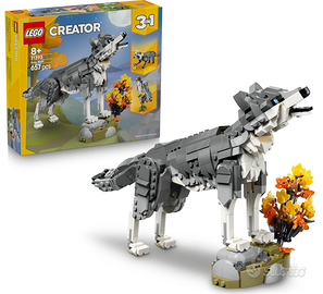 LEGO Creator 3 in 1 Animali della Foresta: Lupo Gr