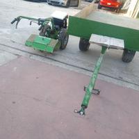 Motocoltivatore diesel motore Lombardini