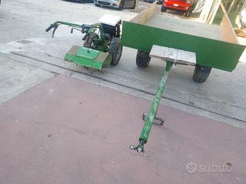 Motocoltivatore diesel motore Lombardini