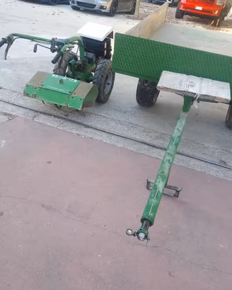 Motocoltivatore diesel motore Lombardini