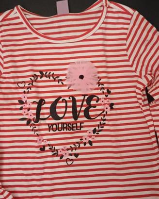 maglietta bimba 2-3 anni