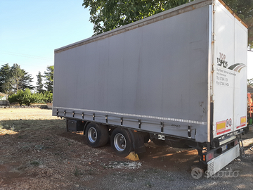 Rimorchio timone alto biga