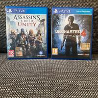 Lotto giochi PS4 - PlayStation 4