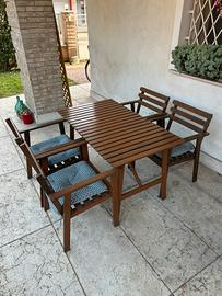 Set da giardino in Legno