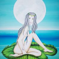 Dipinto a mano pastelli e acrilico