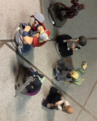 Q fig statuine collezione Marvell