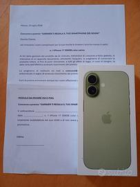 Apple iPhone 17 256gb NUOVO, Sage Salvia