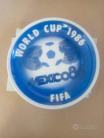Piattino mondiali calcio 1986 Messico 