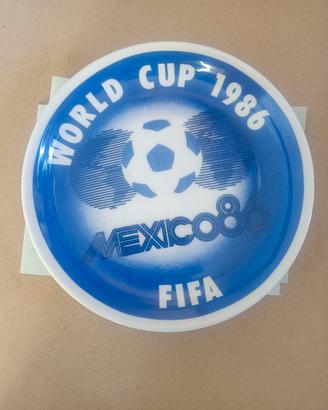 Piattino mondiali calcio 1986 Messico 