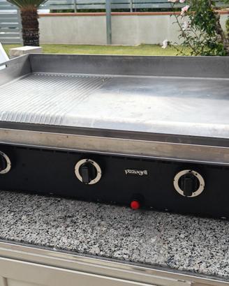 Barbecue  professionale in acciaio  inox a GPL