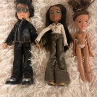 3 bambole Bratz originali MGA anni 2000