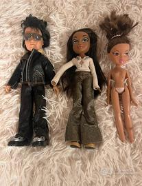 3 bambole Bratz originali MGA anni 2000
