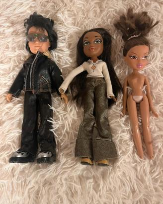 3 bambole Bratz originali MGA anni 2000