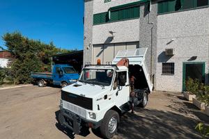 Bremach 4x4 Ribaltabile + Gru Ferrari + Lama
