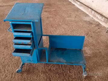 Carrello cassetta officina