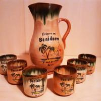 Set Souvenir – Caraffa + 6 Bicchierini In Ceramica