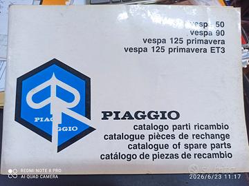 Manuale e Catalogo Ricambi per Vespa   