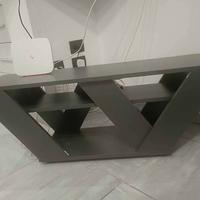 mobile porta tv con rotelle grigio