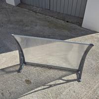 Pensilina Tettoia per Porta Balcone nuova 100x80
