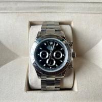 Orologio uomo quadrante nero