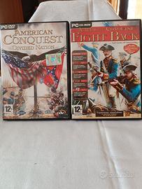 due CD ROM American conquest