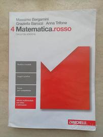 Matematica.rosso 4 seconda edizione