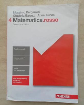 Matematica.rosso 4 seconda edizione