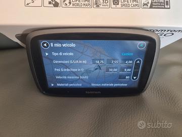 TOMTOM 2026 TRUCK navigatore 5 pollici mezzi pesan