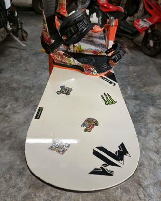 Tavola Snowboard 151 cm Attacchi NUOVI