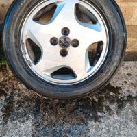 5 cerchi lega FIAT 6J15 4 fori