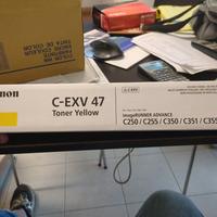 toner C-exv 47 giallo Yellow originale nuovo