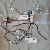 scheda e impianto elettrico Lavatrice hotpoint