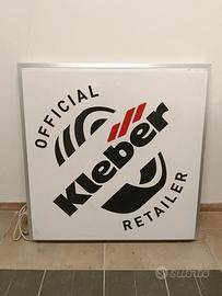 insegna luminosa kleber