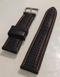 Cinturino orologio in silicone traspirante 22